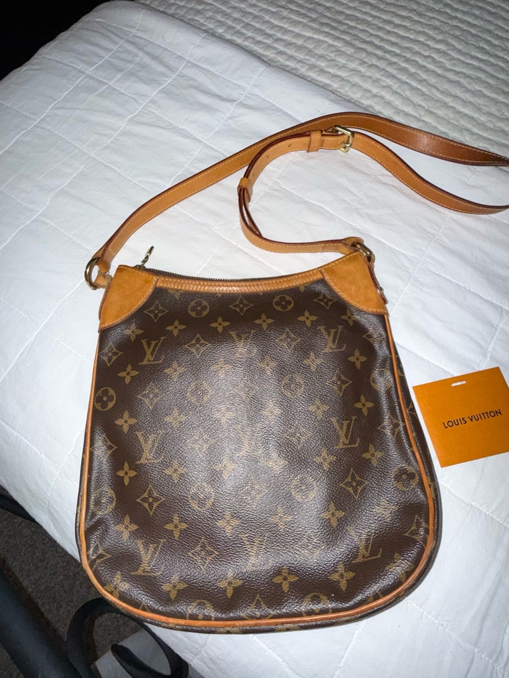 Louis Vuitton Odeon PM Shoulder Crossbody Bag Monogram Leather